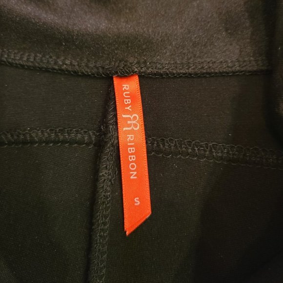 Ruby Ribbon Flare Leg Ponte Pant Black #0108 - NWOT - Picture 8 of 9